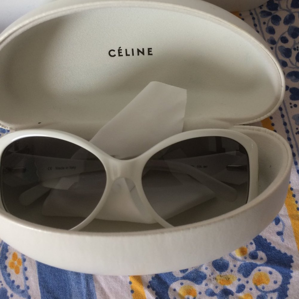 Celine Sunglasses Case with Givenchy glasses
